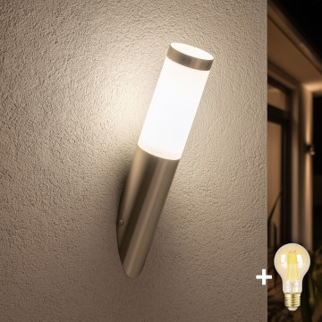 BRILAGI - LED prigušiva spoljašnja zidna lampa ELIA 1xE27/6W/230V 2700-6500K IP44 mat hrom