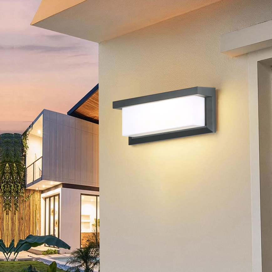 Brilagi - LED prigušiva spoljašnje zidno svetlo BRICKY 1xE27/6W/230V 2700-6500K IP54 antracit
