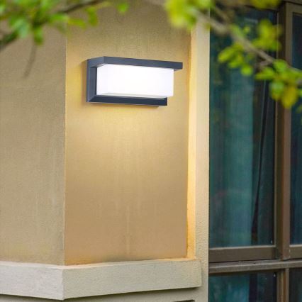 Brilagi - LED prigušiva spoljašnje zidno svetlo BRICKY 1xE27/6W/230V 2700-6500K IP54 antracit