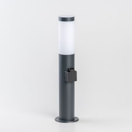 BRILAGI - LED prigušiva spoljna lampa sa utičnicom ELIA 1xE27/6W/230V 2700-6500K IP44 Wi-Fi 50 cm antracit