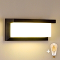 Brilagi - LED prigušiva spoljna zidna svetiljka BRICKY 1xE27/6W/230V 2700-6500K IP54 crna