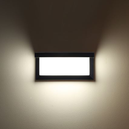 Brilagi - LED prigušiva spoljna zidna svetiljka BRICKY 1xE27/6W/230V 2700-6500K IP54 crna