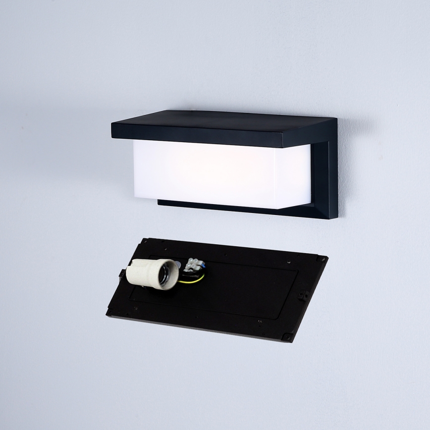 Brilagi - LED prigušiva spoljna zidna svetiljka BRICKY 1xE27/6W/230V 2700-6500K IP54 crna