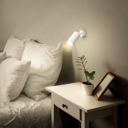 Brilagi - LED RGBW prigušiva spot svetiljka SELE 1xGU10/4,8W/230V 3000K bela + daljinski upravljač