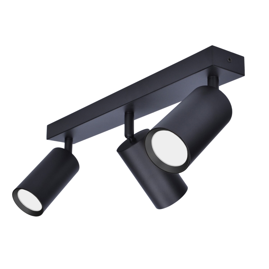 Brilagi - LED RGBW prigušiva spot svetlo SELE 3xGU10/4,8W/230V 3000K crna + daljinsko upravljanje