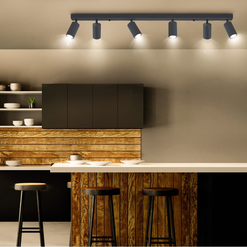 Brilagi - LED RGBW prigušiva spot svetiljka SELE 6xGU10/6,5W/230V 2700-6500K antracit