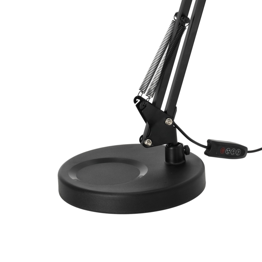 Brilagi - LED prigušiva stona lampa 2u1 USB VARIO LED/14W/5V 3000-6000K crna