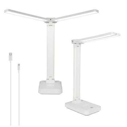 BRILAGI - LED prigušiva stona lampa MODO DUO LED/8W/5V 3000/4000/6500K bela