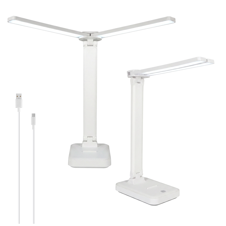 BRILAGI - LED prigušiva stona lampa MODO DUO LED/8W/5V 3000/4000/6500K bela