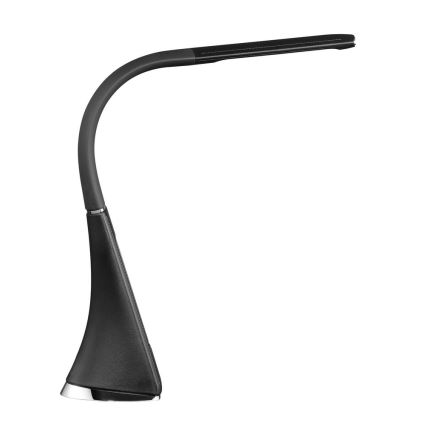 Brilagi - LED prigušiva stona lampa sa displejem PELLE LED/7W/230V crna