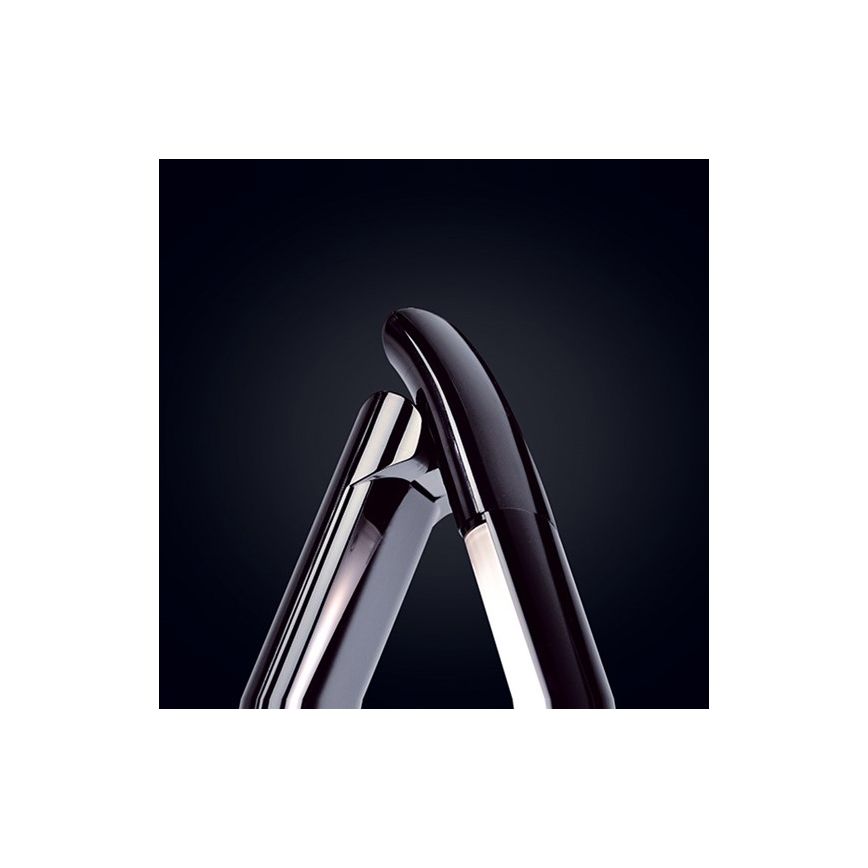 Brilagi - LED prigušiva stona lampa sa USB priključkom LED/12W/230V crna