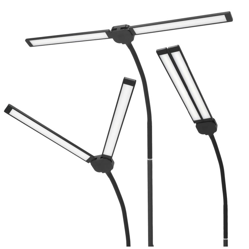 BRILAGI - LED prigušiva stona lampa USB VARIO LED/14W/5V 3000-6000K crna