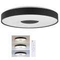 Brilagi - LED prigušiva stropna lampa JAMIS LED/48W/230V 3000-6500K prečnik 39 cm crna + daljinski upravljač