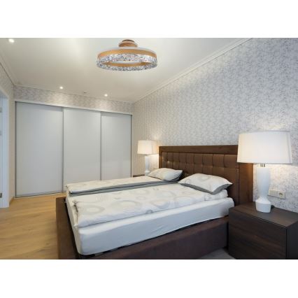 Brilagi - LED prigušiva plafonska svetiljka LED/86W/230V 3000-6500K zlatna + daljinski upravljač