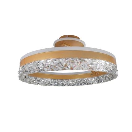 Brilagi - LED prigušiva plafonska svetiljka LED/86W/230V 3000-6500K zlatna + daljinski upravljač