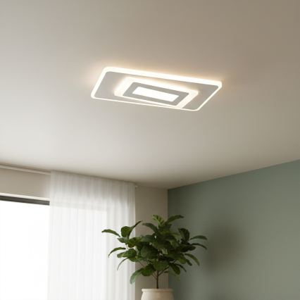 Brilagi - LED prigušiva plafonska svetiljka MODERN LED/51W/230V 3000-6000K 20x40 cm + daljinski upravljač