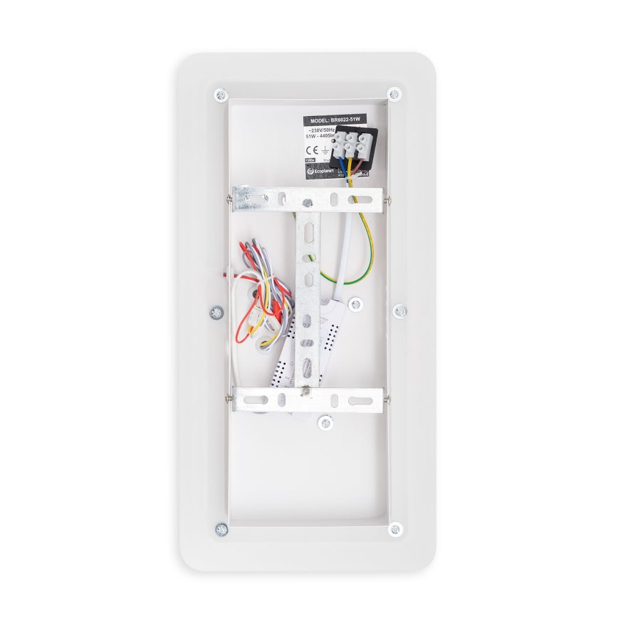 Brilagi - LED prigušiva plafonska svetiljka MODERN LED/51W/230V 3000-6000K 20x40 cm + daljinski upravljač