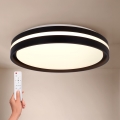 Brilagi - LED prigušiva stropna lampa NAOMI LED/48W/230V 3000-6500K prečnik 39 cm crna + daljinski upravljač