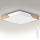 Brilagi - LED prigušiva stropna lampa PILANA LED/60W/230V 3000-6500K hrast/bela 56x56 cm + daljinski upravljač