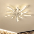 Brilagi - LED prigušiva stropna lampa sa ventilatorom LED/50W/230V 3000-6500K bela + daljinski upravljač