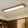 Brilagi - LED prigušiva stropna lampa SLIMFRAME WOOD LED/58W/230V 124x34 cm 3000-6000K tamno braon + daljinski upravljač