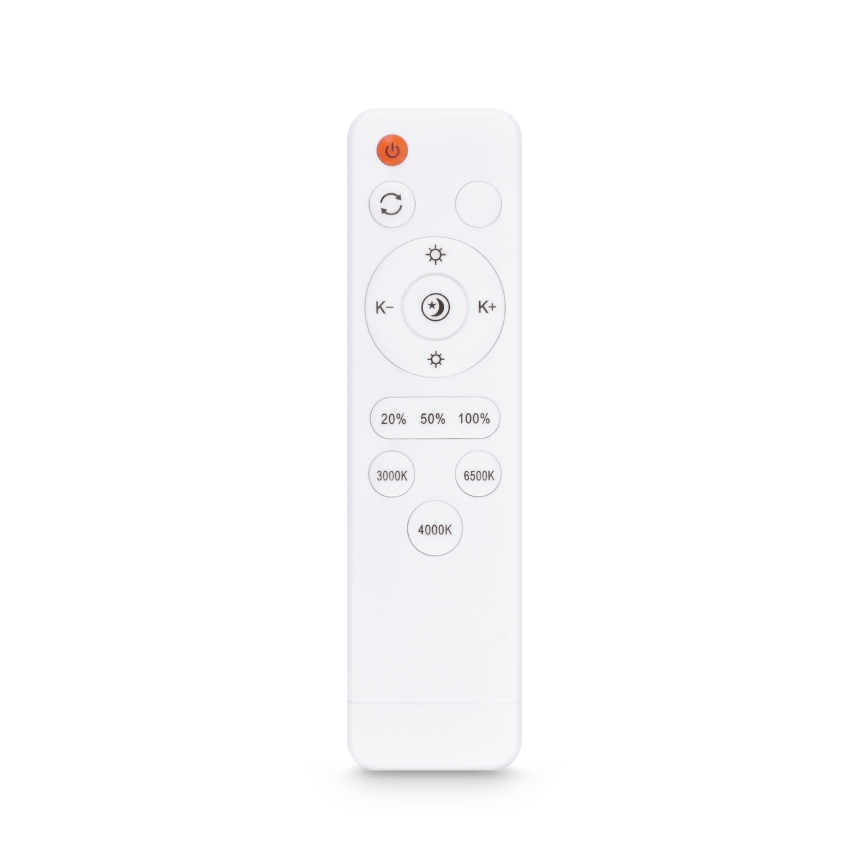 Brilagi - LED prigušiva plafonska svetiljka LUCIA LED/60W/230V 3000–6500K, prečnik 59 cm, siva + daljinski upravljač