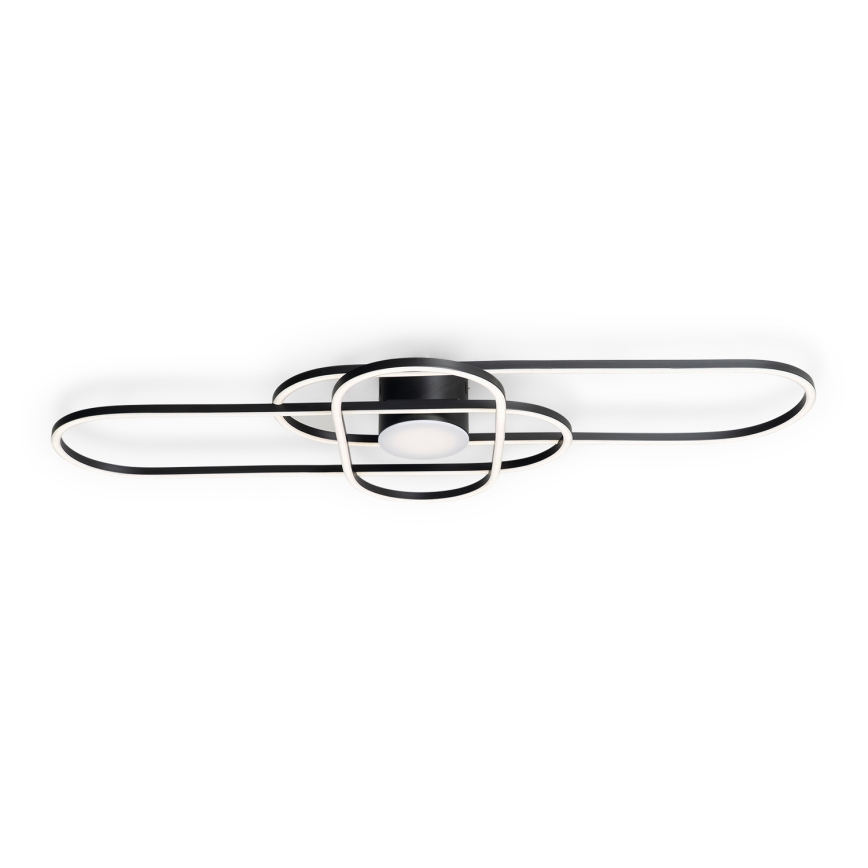 BRILAGI - prigušiva LED plafonska svetiljka APOLLO LED/58W/230V 3000-6500K 43,2x101,2 cm crna + daljinski upravljač