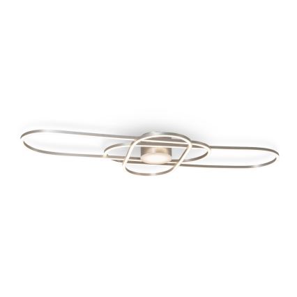 BRILAGI - LED plafonsko svetlo APOLLO, prigušiva, LED/58W/230V 3000-6500K 43,2x101,2 cm mat hrom + daljinski upravljač