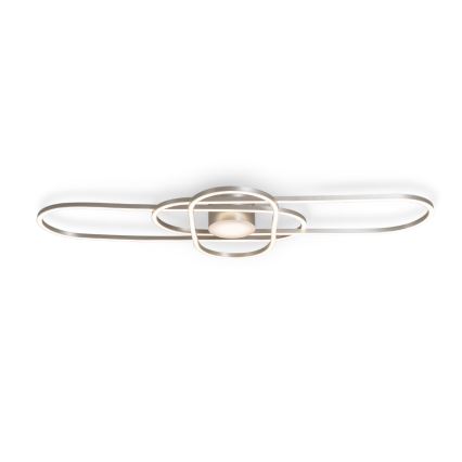 BRILAGI - LED plafonsko svetlo APOLLO, prigušiva, LED/58W/230V 3000-6500K 43,2x101,2 cm mat hrom + daljinski upravljač