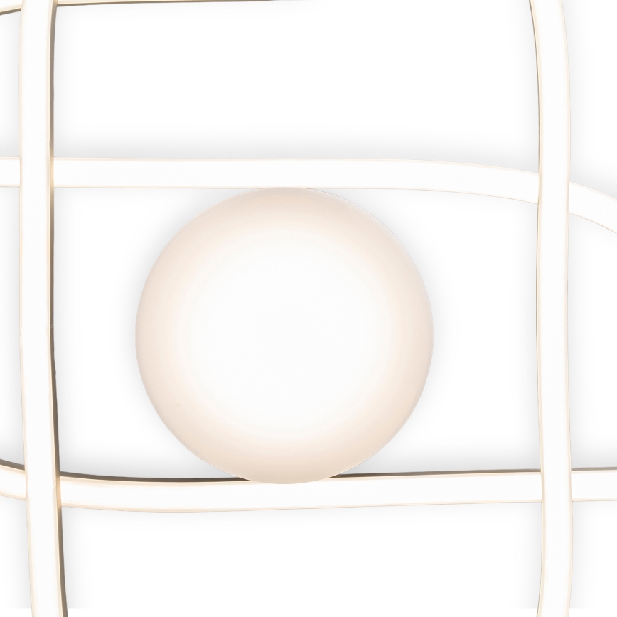 BRILAGI - LED plafonsko svetlo APOLLO, prigušiva, LED/58W/230V 3000-6500K 43,2x101,2 cm mat hrom + daljinski upravljač