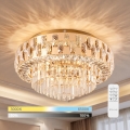 BRILAGI - LED prigušiva stropna svetiljka AURELIA LED/45W/230V 3000-6000K prečnik 50 cm zlatna + daljinski upravljač