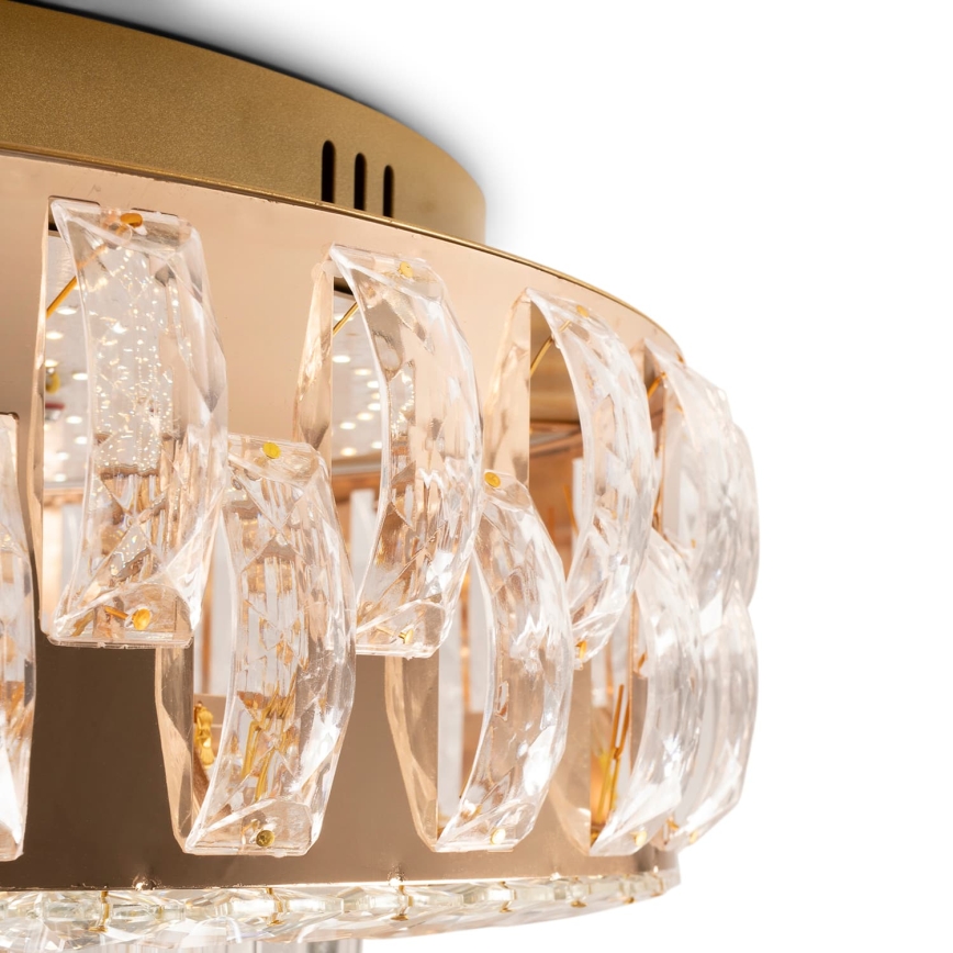 BRILAGI - LED prigušiva stropna svetiljka AURELIA LED/45W/230V 3000-6000K prečnik 50 cm zlatna + daljinski upravljač