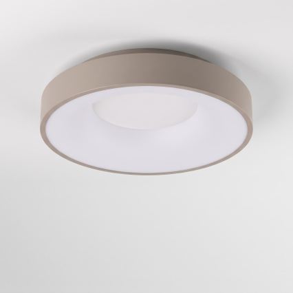 BRILAGI - LED prigušiva plafonska svetiljka FALCON II LED/67W/230V 3000-6500K prečnik 40 cm bela/bež + daljinski upravljač