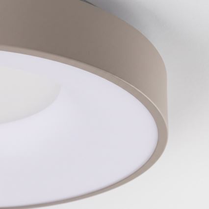 BRILAGI - LED prigušiva plafonska svetiljka FALCON II LED/67W/230V 3000-6500K prečnik 40 cm bela/bež + daljinski upravljač