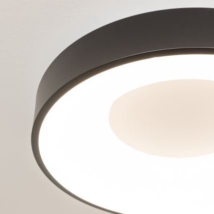 Brilagi - LED prigušiva plafonsko svetlo FALCON II LED/67W/230V 3000-6500K prečnik 40 cm crna + daljinski upravljač