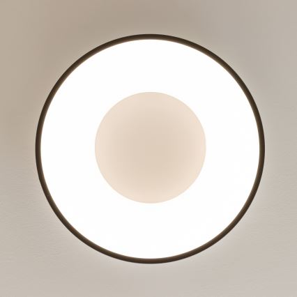 Brilagi - LED prigušiva plafonsko svetlo FALCON II LED/67W/230V 3000-6500K prečnik 40 cm crna + daljinski upravljač