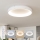 Brilagi - LED prigušiva stropna svetiljka FALCON II LED/99W/230V 3000-6500K prečnik 60 cm bela + daljinski upravljač