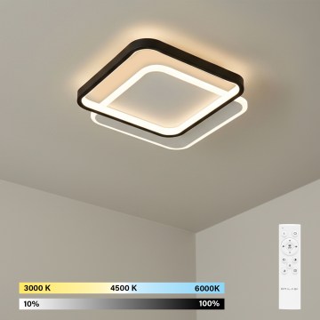 Brilagi - LED prigušiva stropna svetiljka FLARE LED/43W/230V 39,5x45 cm 3000/4000/6000K + daljinski upravljač