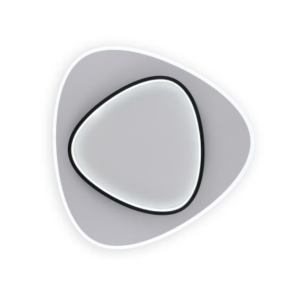 Brilagi - LED prigušiva plafonska svetiljka FLARE LED/70W/230V 55x55 cm 3000/4000/6000K + daljinsko upravljanje