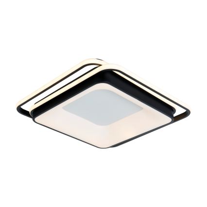 Brilagi - prigušiva LED stropna lampa IRIS LED/102W/230V 3000-6000K 50x50 cm crna + daljinski upravljač