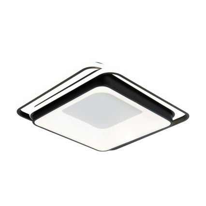 Brilagi - prigušiva LED stropna lampa IRIS LED/102W/230V 3000-6000K 50x50 cm crna + daljinski upravljač