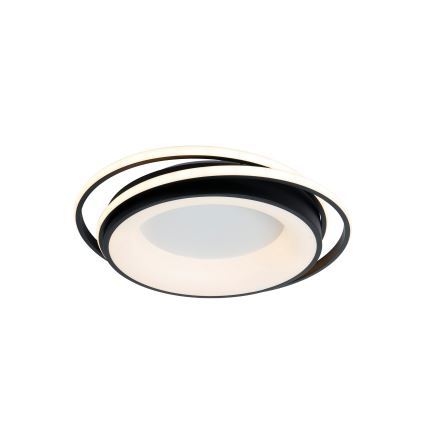 Brilagi - IRIS LED prigušiva stropna svetiljka LED/84W/230V 3000-6000K 47x51 cm crna + daljinski upravljač
