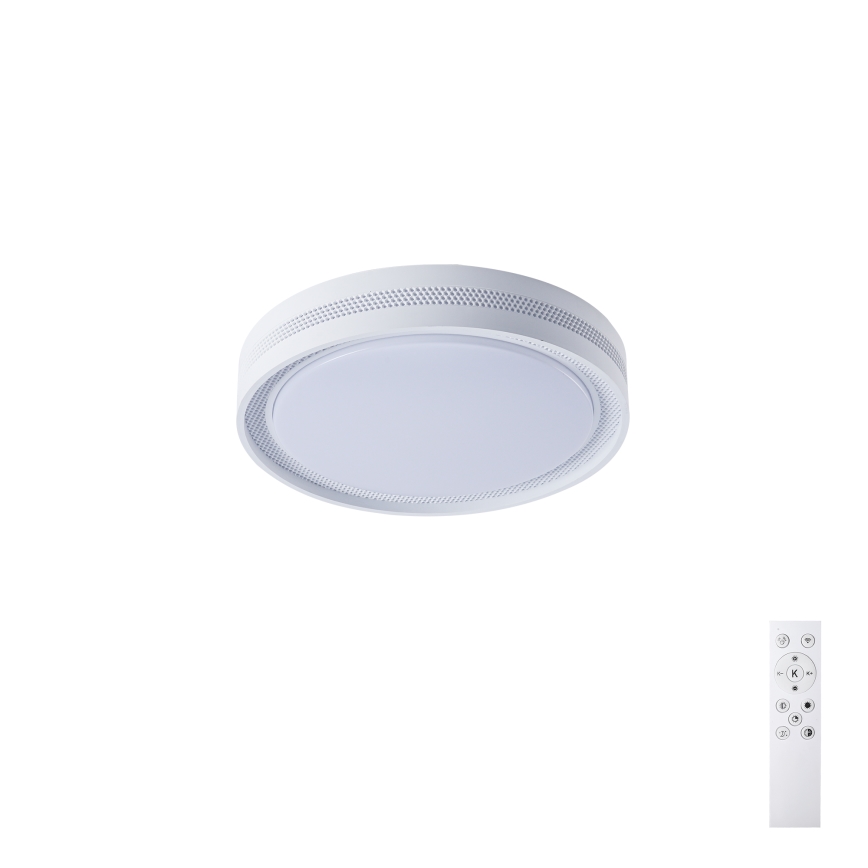 Brilagi - LED prigušiva plafonska svetiljka KREON LED/54W/230V 3000-6000K crna, prečnik 38 cm + daljinski upravljač