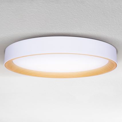 Brilagi - prigušiva LED plafonska svetiljka LARIOS LED/72W/230V 3000-6500K bela, prečnik 59 cm + daljinski upravljač