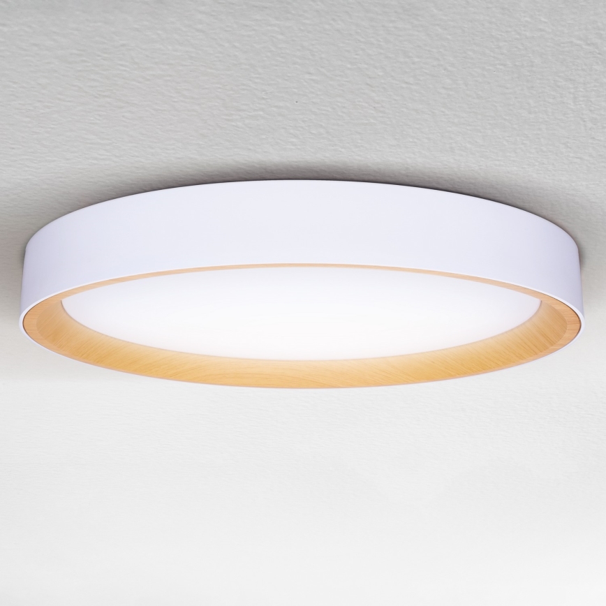 Brilagi - prigušiva LED plafonska svetiljka LARIOS LED/72W/230V 3000-6500K bela, prečnik 59 cm + daljinski upravljač