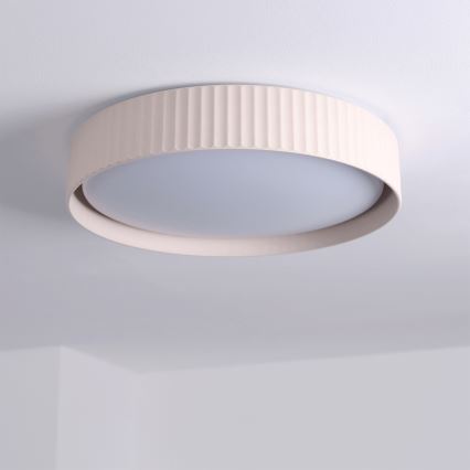 Brilagi - LED prigušiva plafonska svetiljka LUCIA LED/48W/230V 3000-6500K prečnik 41 cm bež + daljinski upravljač