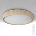 Brilagi - LED prigušiva stropna svetiljka LUCIA LED/60W/230V 3000-6500K prečnik 59 cm bež + daljinski upravljač