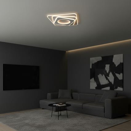 Brilagi - LED prigušiva plafonska svetiljka MODERN LED/100W/230V 3000-6000K 48x48 cm + daljinski upravljač