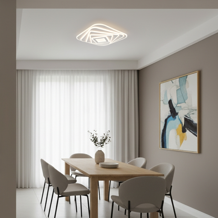 Brilagi - LED prigušiva stropna svetiljka MODERN LED/210W/230V 2700-6500K 55x55 cm + daljinski upravljač