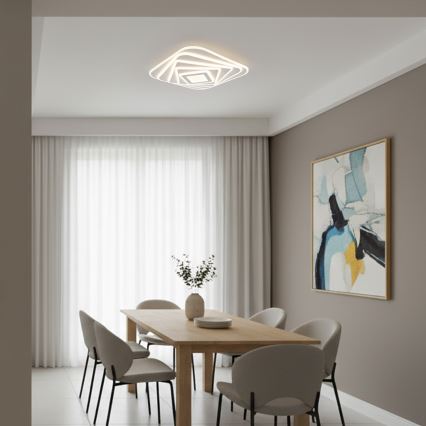 Brilagi - LED prigušiva plafonska lampa MODERN LED/210W/230V 3000-6000K 55x55 cm + daljinski upravljač